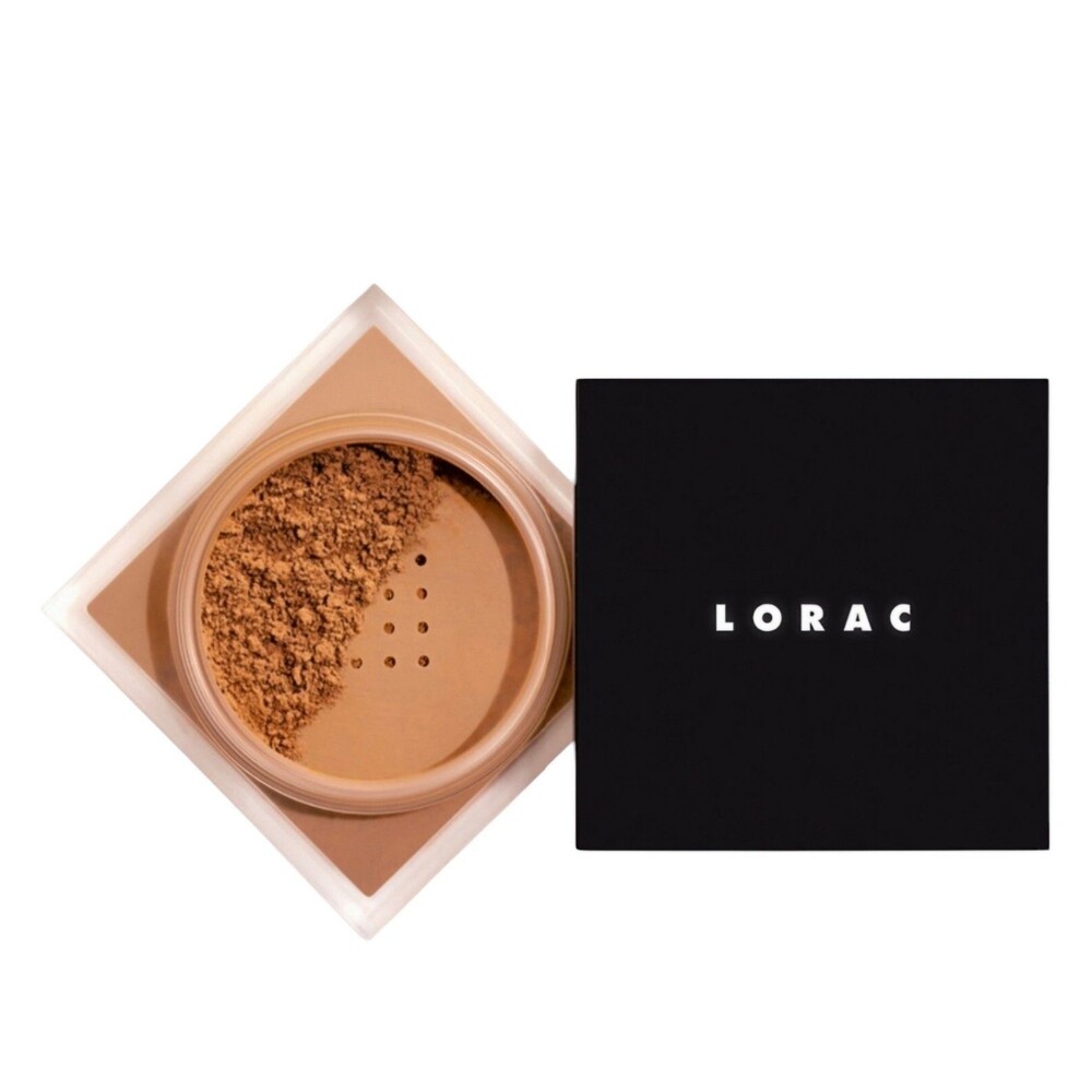 LORAC COSMETICS PRO Loose Setting Powder - Cinnamon Full Size NEW Retail $30